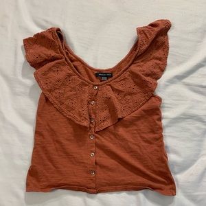 Aeo off shoulder top